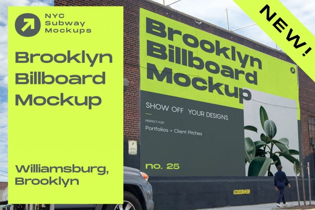 Brooklyn City Billboard Mockup