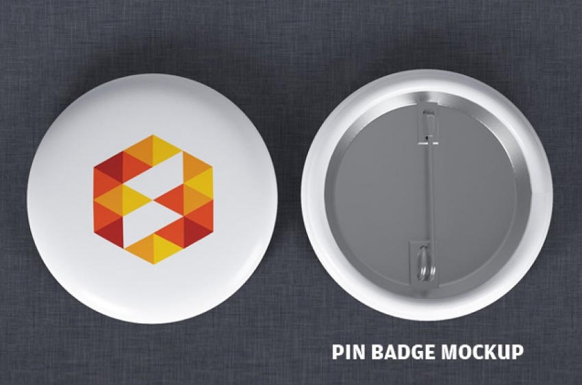 Professional PIN Badge Mockups