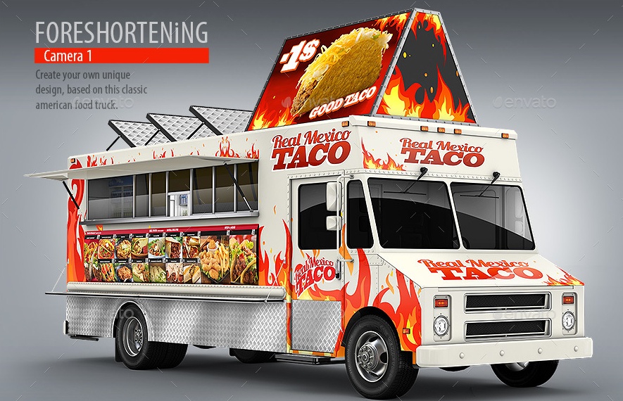 Taco Truck Branding Mockups