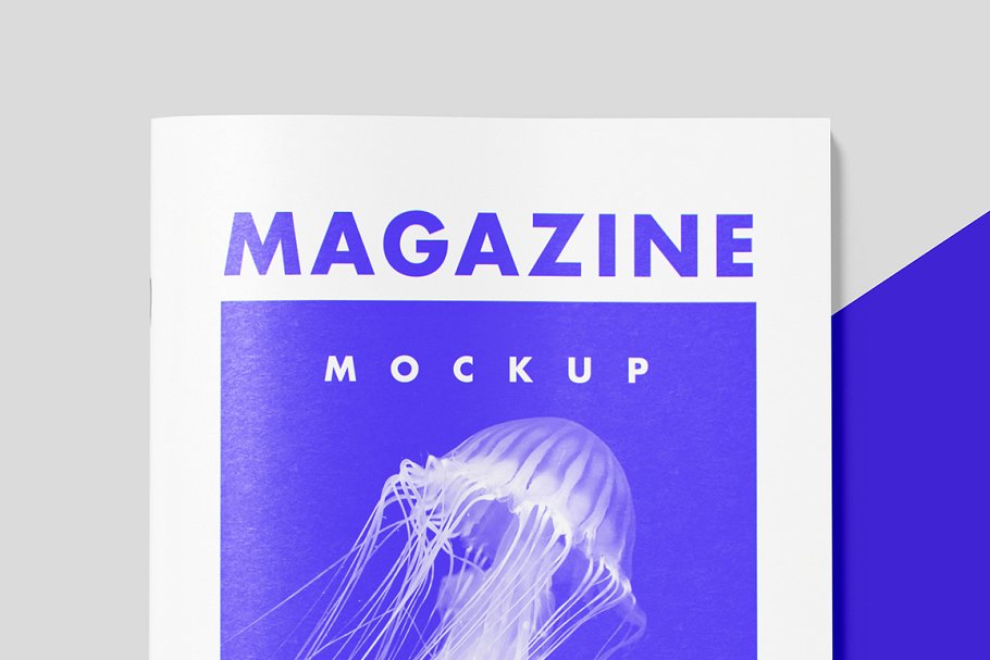 US Magazine Mockup PSD