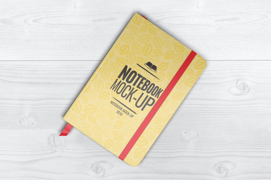 Fully Editable Notebook Mockup PSD