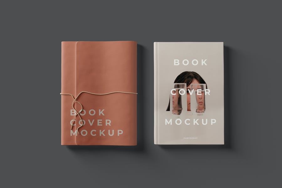 Professional Book Cover Mockup PSD