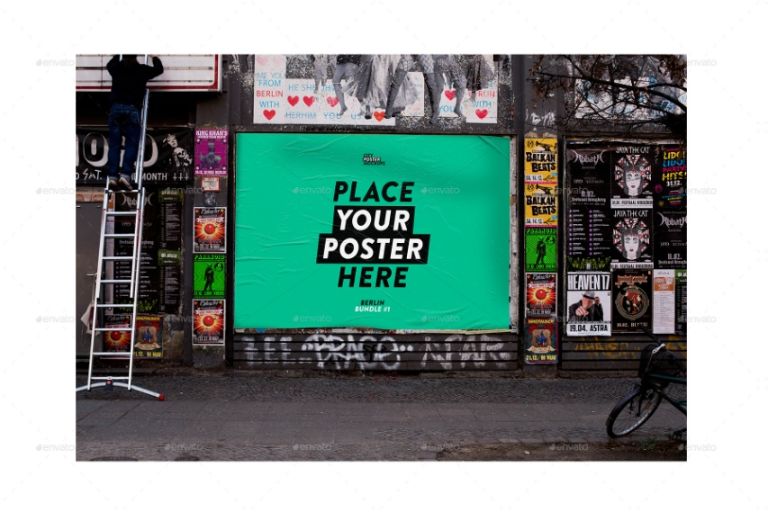 Urban Poster and Billboard Mockup