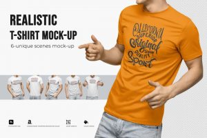 40+ T-Shirt Mockup PSD Download for Branding - MockupCloud