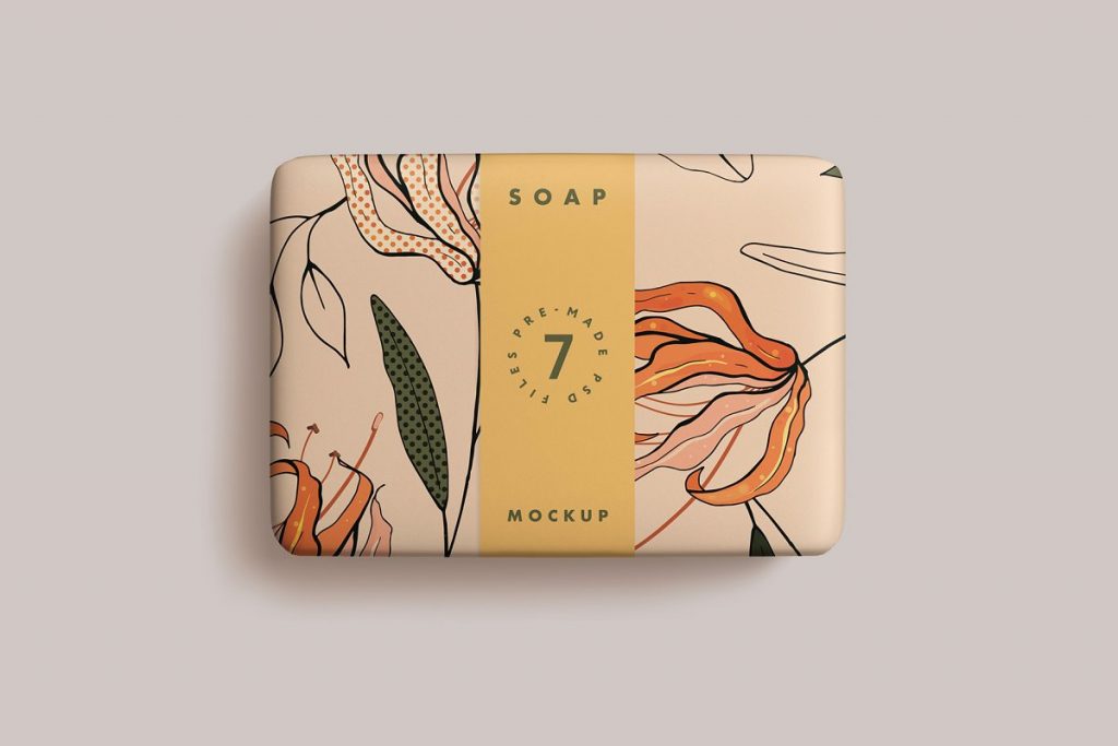 Soap Bar Branding Mockup