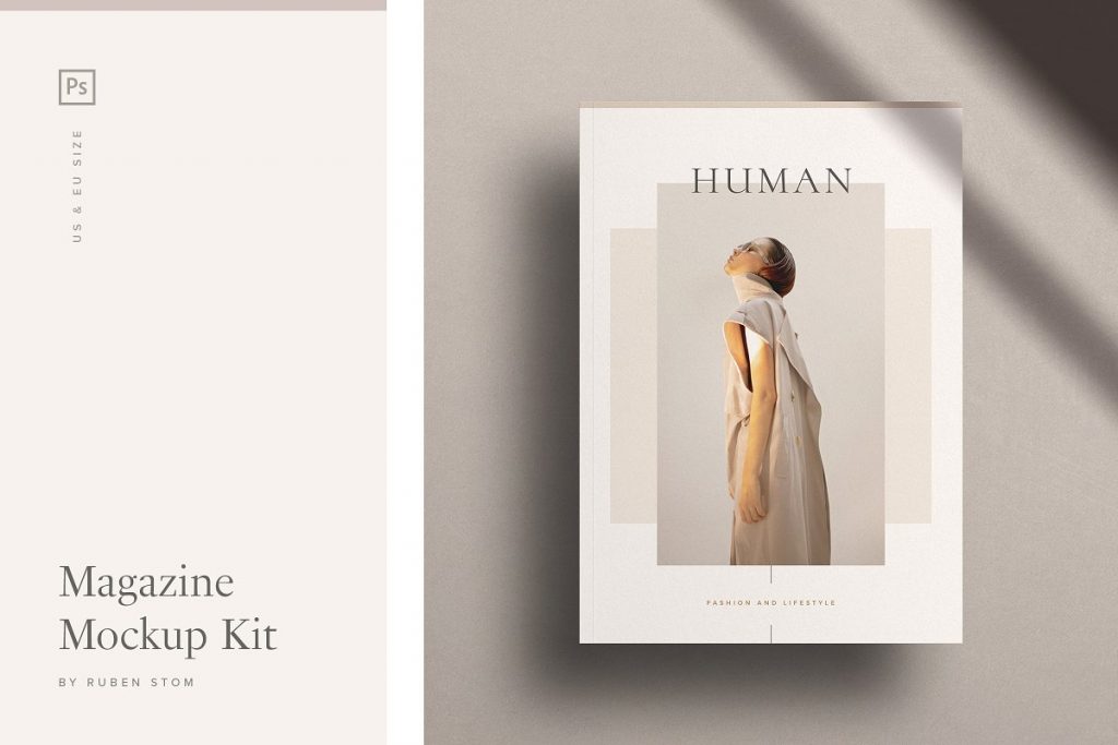 Elegant Magazine Mockup Kit