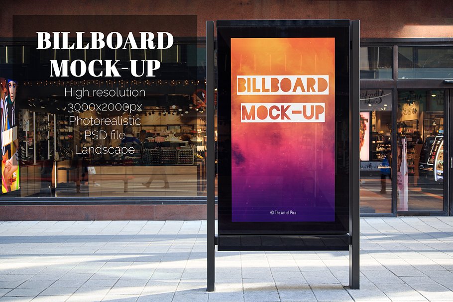 Outddoor Billboard Branding Mockup