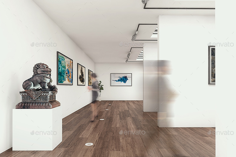 Perfect Exhibition Gallery Mockup