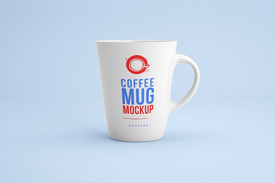 Well Organized Coffee Cup Mockup PSD