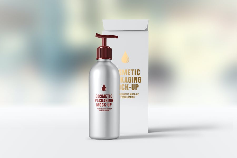 Cosmetics Packaging PSD