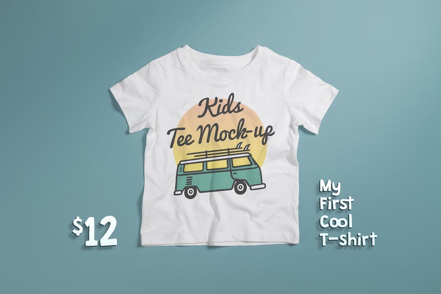 High Resolution Kids T Shirt Mockup