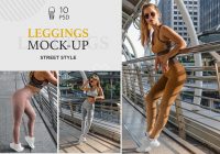 Leggings mockup PSD