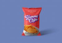 chips packaging mockup