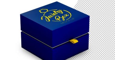 jewelry box mockup