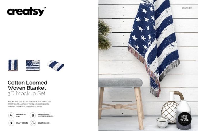 20 Blanket Mockup Psd For Presenting Patterns Mockupcloud