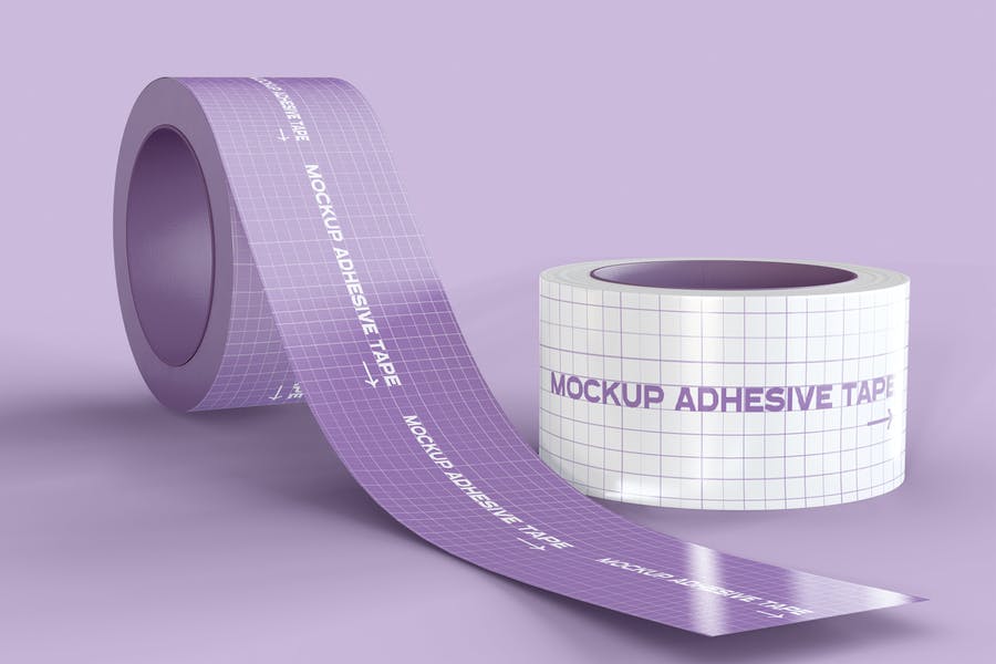 Adhesive Tape PSD Mockup