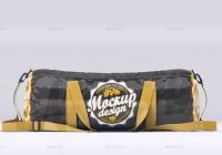 gym bag mockup