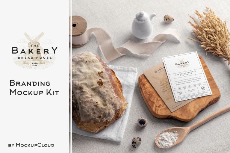 Best Bakery Branding Mockup Kit