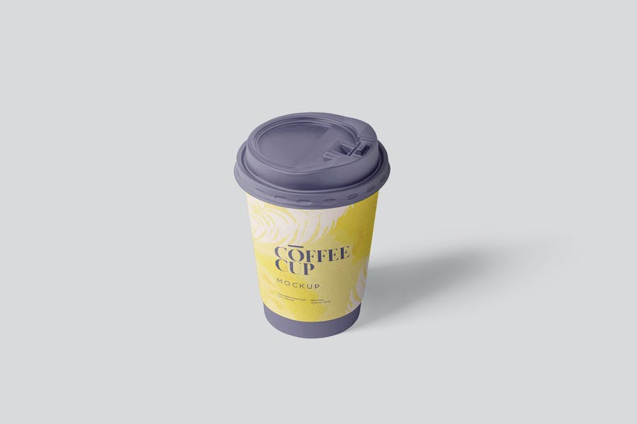Clean Coffee Cup PSD