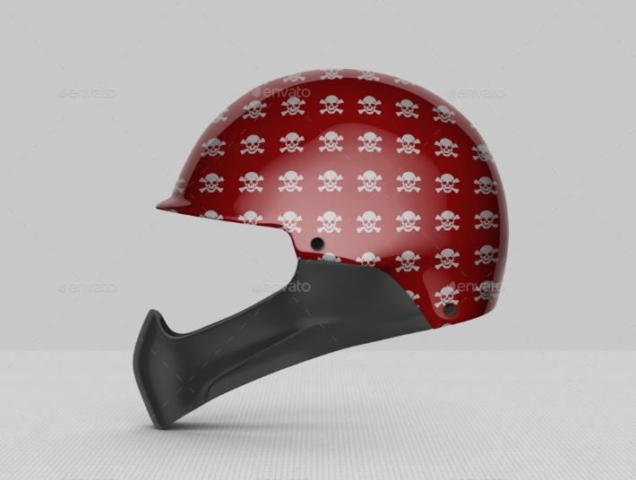Creative Helmet Mockup PSD