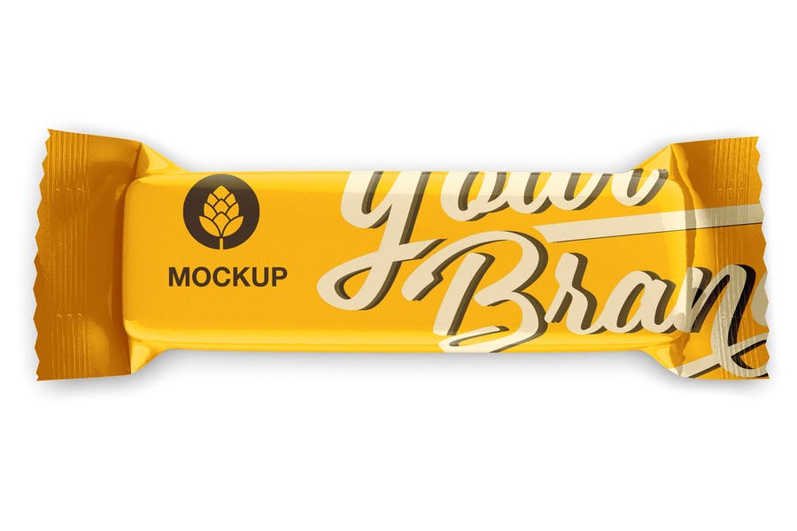 Editable Snack Bar Mockup