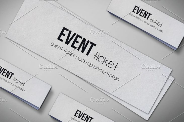 Event Tickets Mockup Pack
