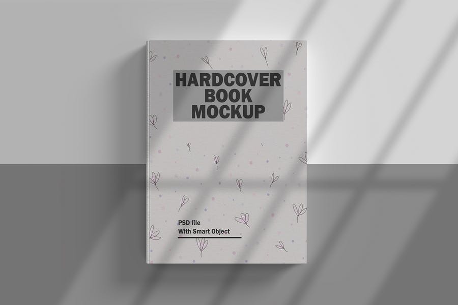 Fully Editable Hardcover Book Mockup PSD