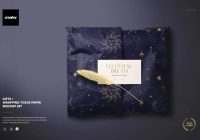 Wrapping tissue mockup