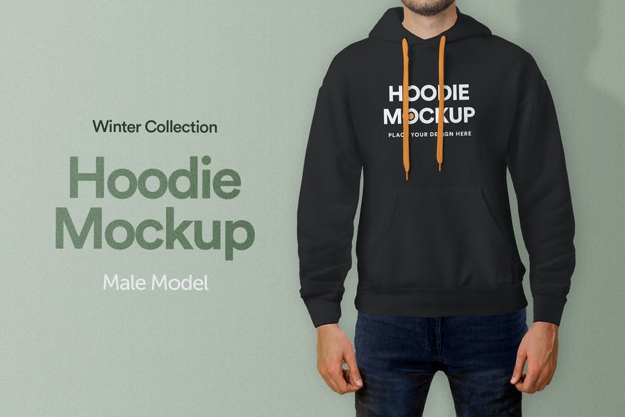 Hoodie Branding Mockup PSD