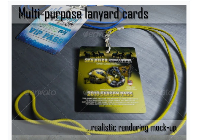 Multi Purpose ID Card Mockup
