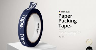 tape mockup psd