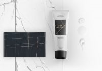 cosmetics tube mockup