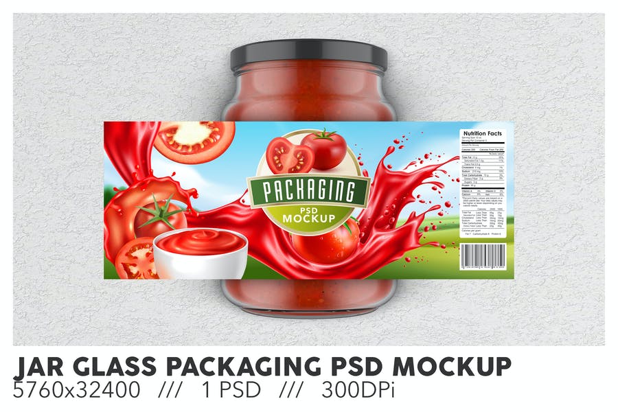 Pickle Jar Branding Mockups