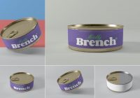 Tin can mockup