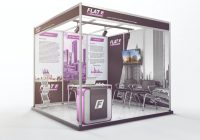 trade show stand mockup