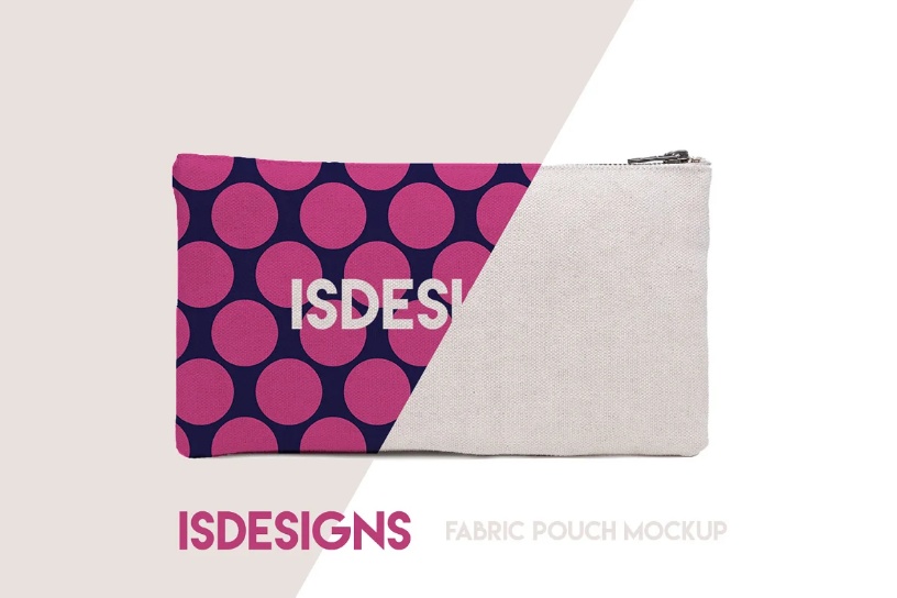 Simple Pouch Mockup PSD