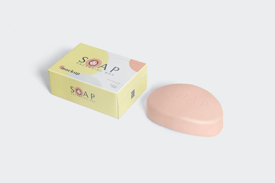 Soap Box Branding Mockup