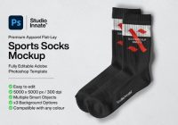 socks mockup