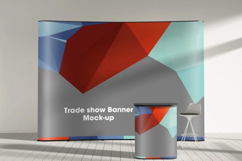 Trade Show banner Mockup