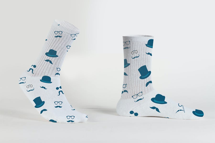 Unisex Socks DesignPresentation Mockup