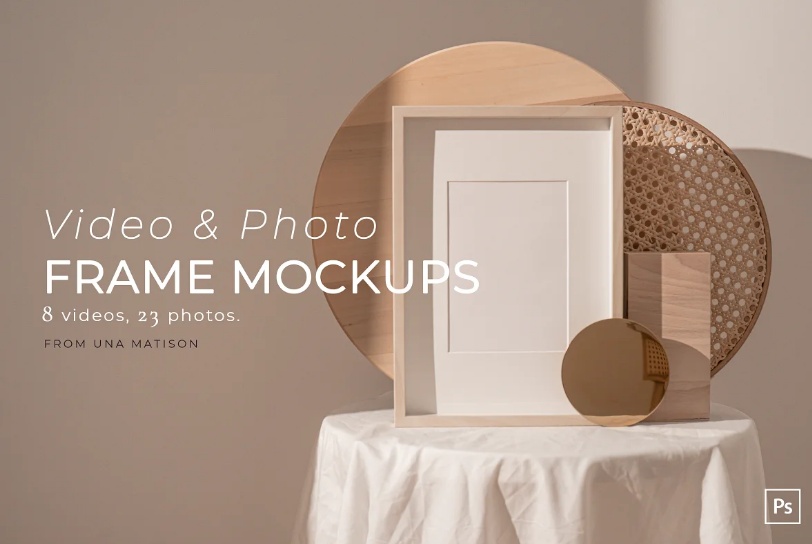 Video and Photo Frame Mockups