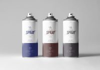 spray can mockup