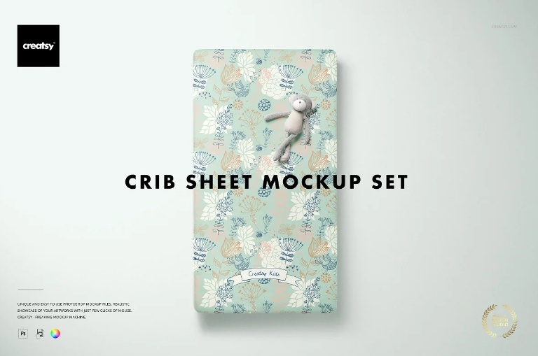 Crib Sheet Mockup Set