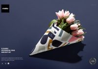 Flowers Packaging mockup