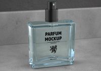 Perfume mockup PSD