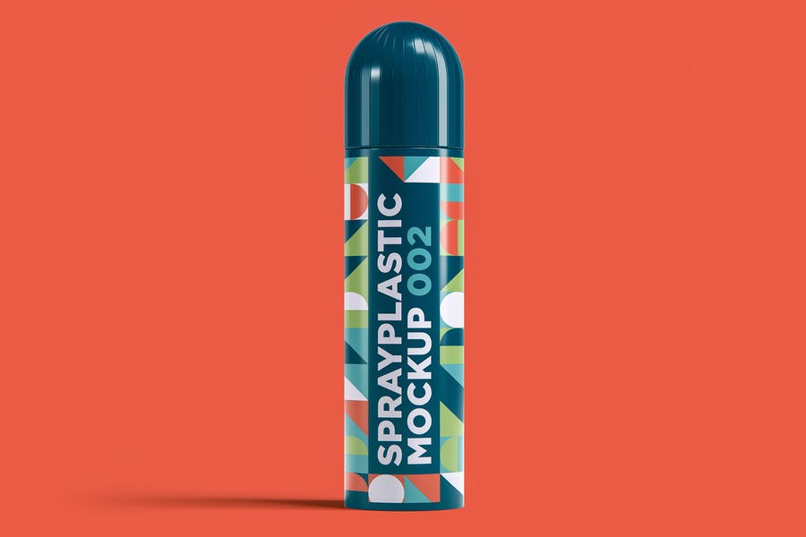 Professional Spray Bottle PSD Mockup