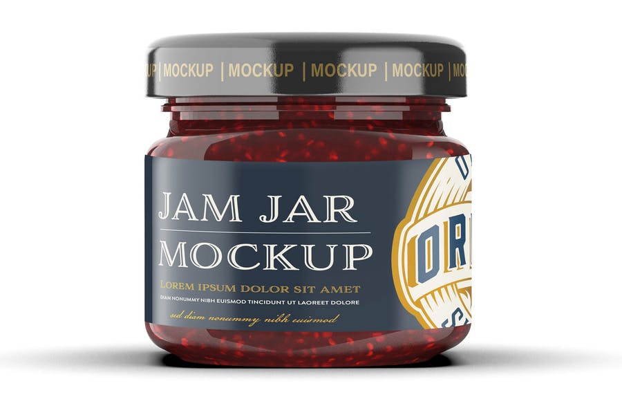 Raspberry Jam Branding Mockup