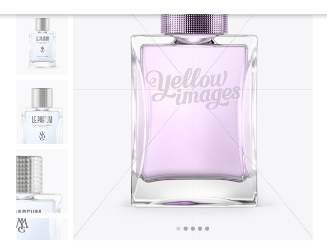 Simple Perfume Branding Mockups