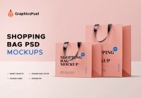 shopping bag mockups