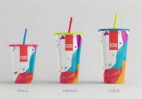 drinks cup mockup